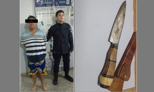 Quilmes – Un hombre apuñaló a otro en  un conflicto familiar, fue aprehendido